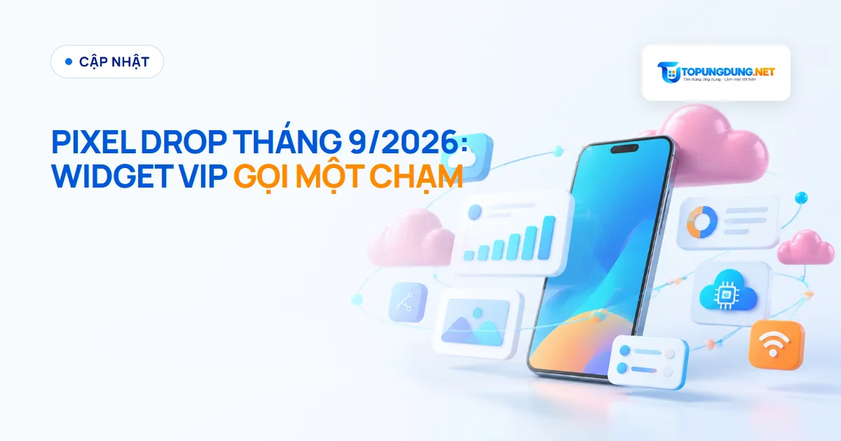 Pixel Drop tháng 9/2026: widget VIP và cảnh báo lừa đảo