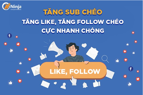 phần mềm tăng sub chéo facebook