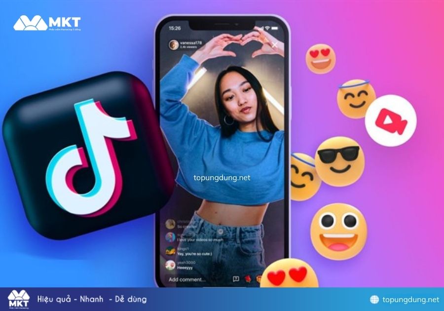 Cách ghim comment trên live TikTok