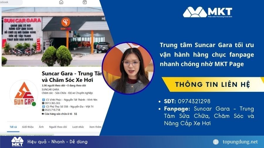 Trung tâm xe hơi Suncar Gara